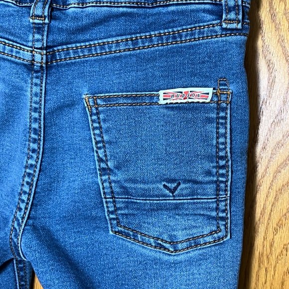 Hudson Medium Wash Skinny Jean Girls Sz 7 Stretchy Adjustable Comfortable - Picture 11 of 16